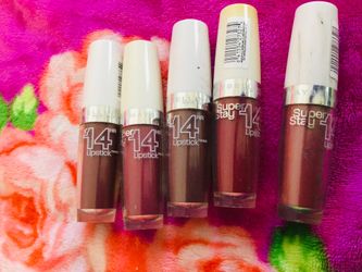 New maybelline Superstay lipsticks