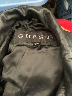 Guess Leather Jacket XL