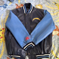 Chargers Leather jacket 70$