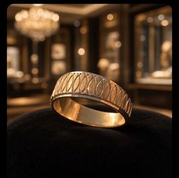 Vintage 10k Gold Ring “Eternal Loops”