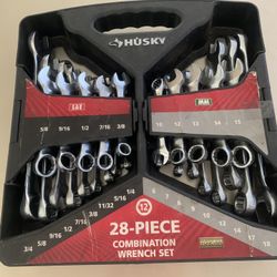  Husky Combination Wrench Set(28 Pieces)