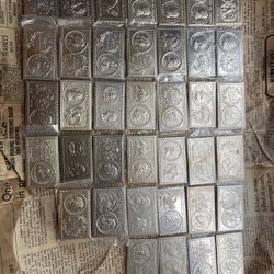 NUMISTAMPS - ONE EACH 