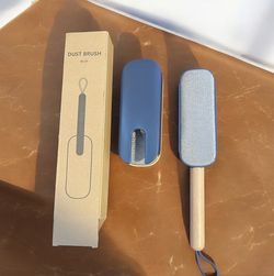 Modern Pet Hair & Lint Remover/Dust Brush - Minimal Clean Design- Navy