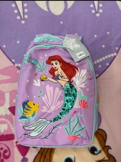 Ariel Little Mermaid Kids Backpack