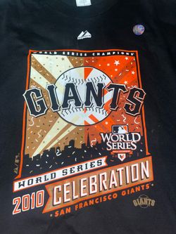 2010 Giants Champions Shirt Large
