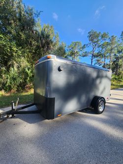 6x12 enclosed trailer