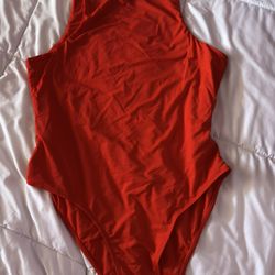 SHEIN Red Bodysuit