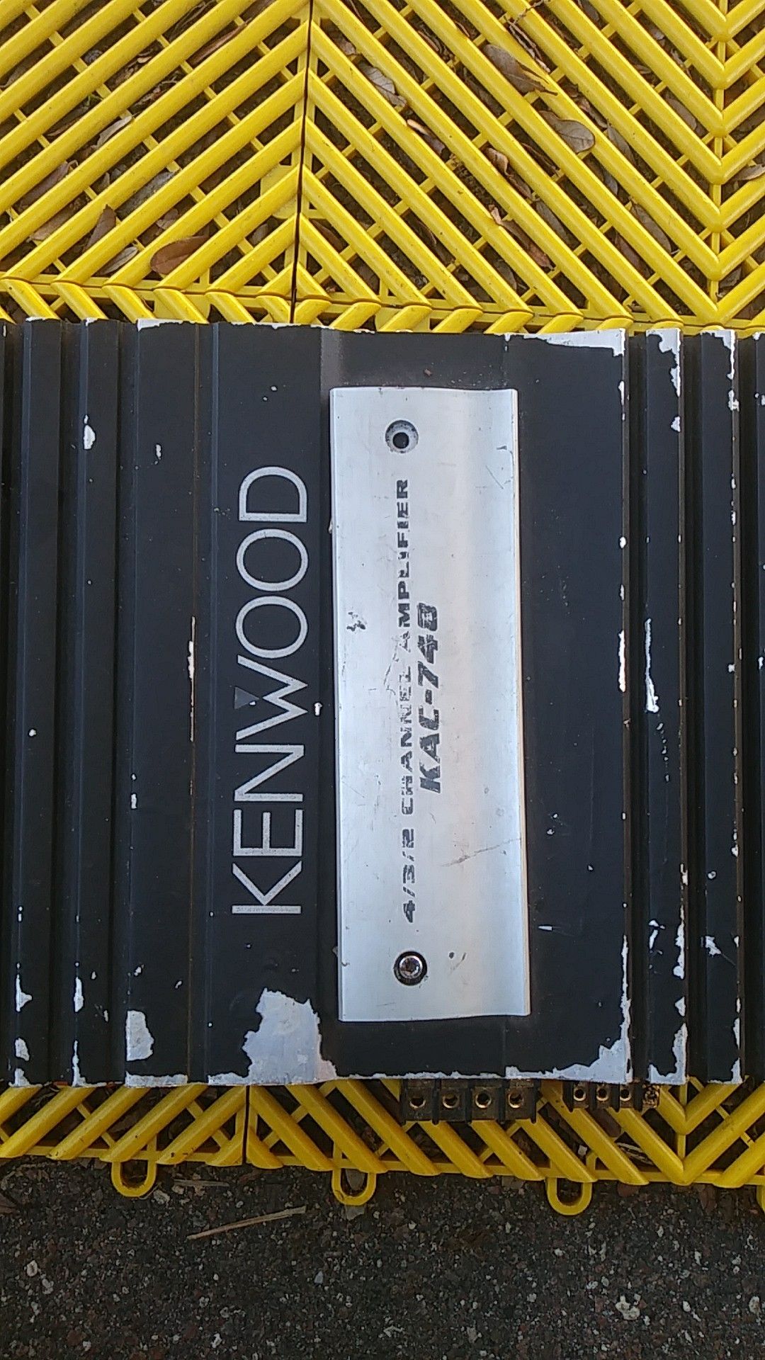 Kenwood 4/3/2 Channel Amplifier