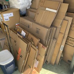 Used moving boxes