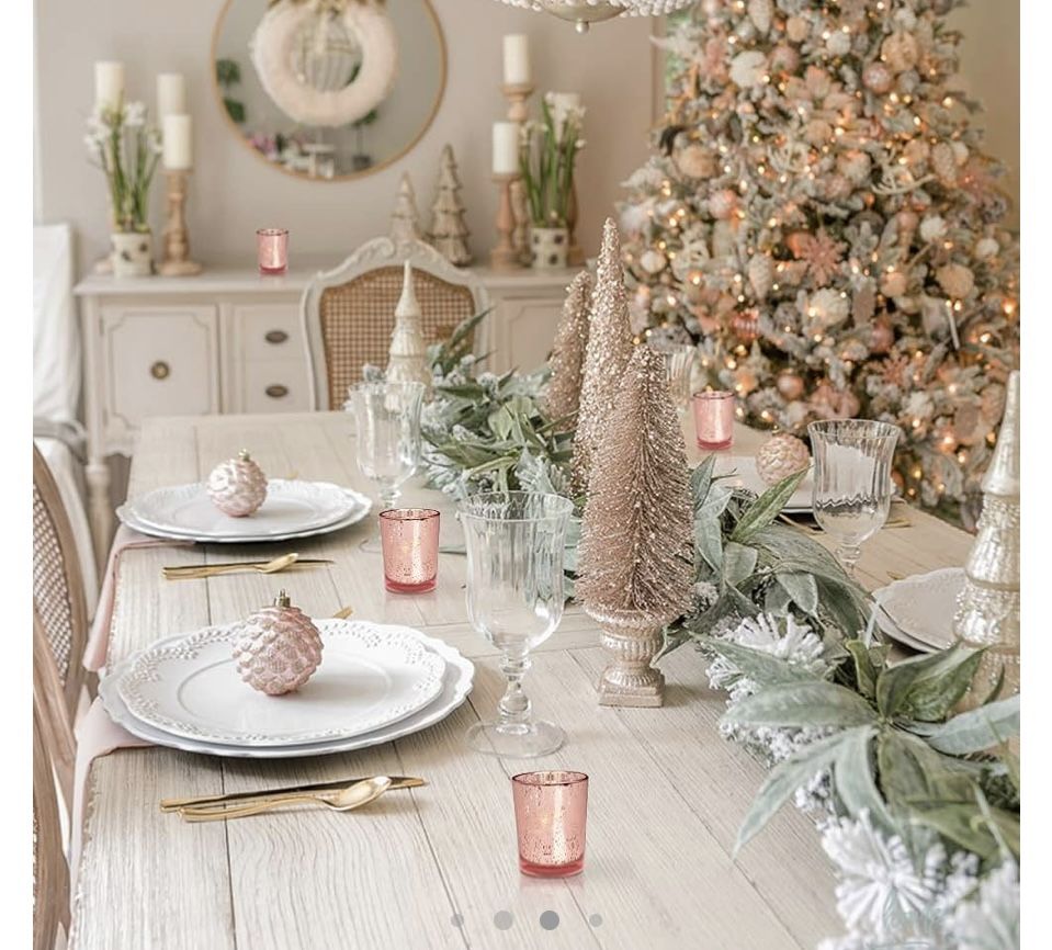 Rose Gold Voltive Cups