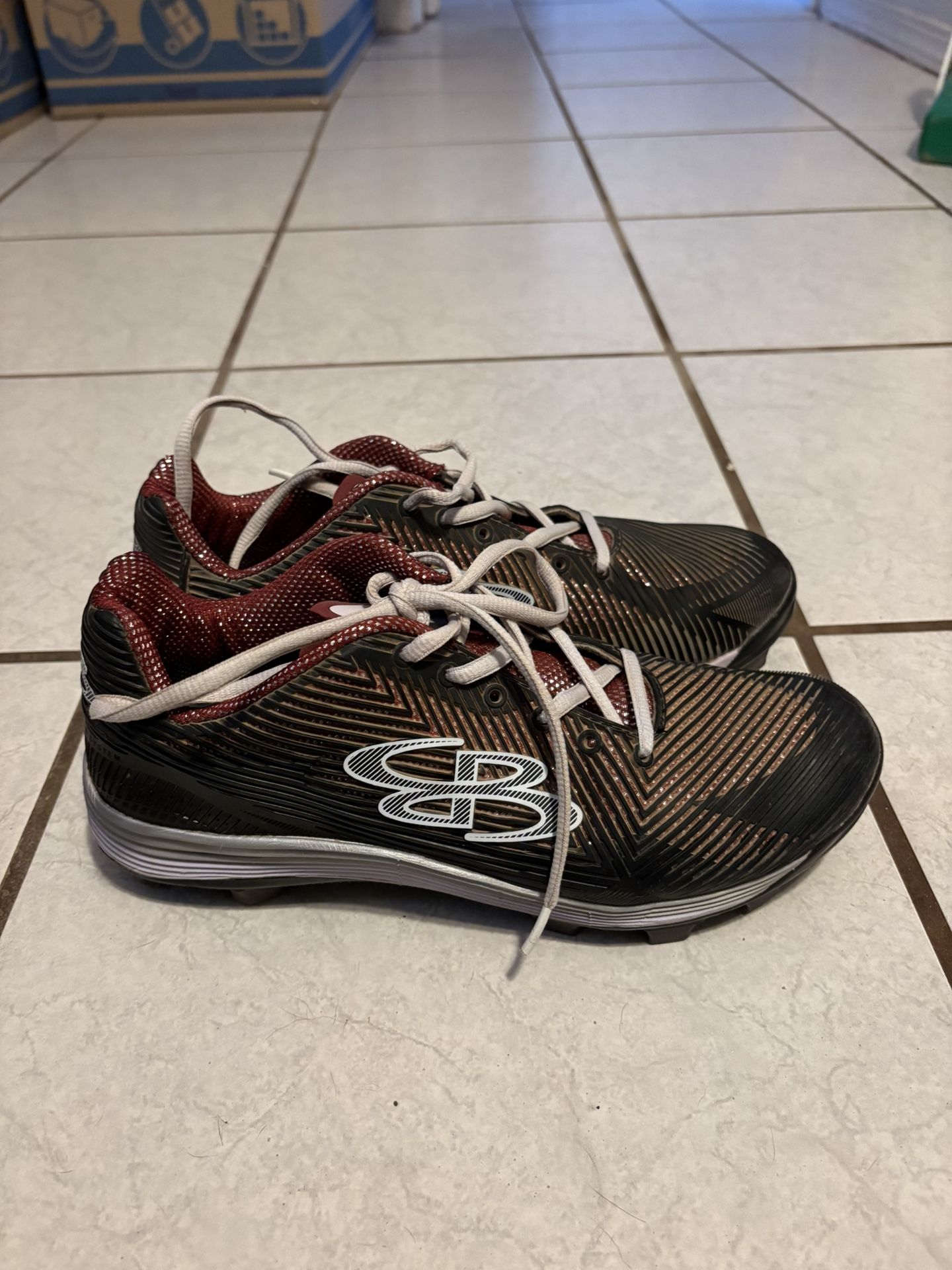 Boombah Focus DPS Faded Molded Cleats Size 9