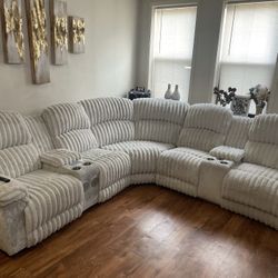 Fluffy 3pc Sectional
