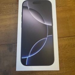 Apple iPhone 16 Pro Black 256gb New I Can Come To you Today 