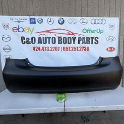 2007 2008 2009 2010 2011 2012 TOYOTA YARIS SEDAN rear Bumper Cover Used 