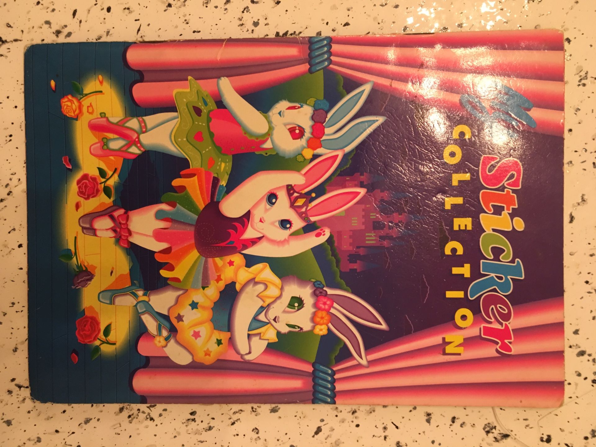 Original vintage Lisa Frank sticker book album collection