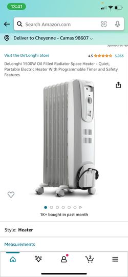 Delonghi Space Heater Portable Heater