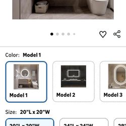 Round LED Mirror,samrt