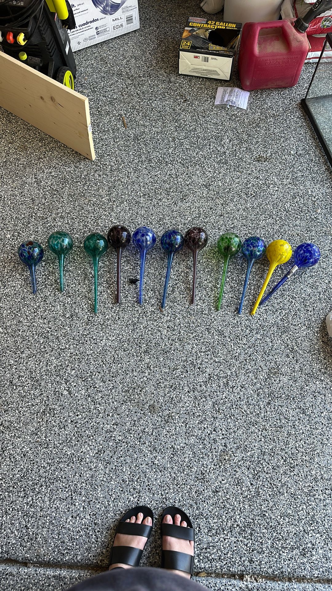 Glass Plant Watering Bulbs