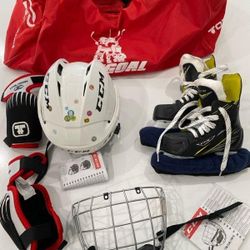 Boys Hockey Equipment