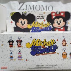 cute together Mickey family. 