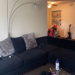 Black Couch ( Pricing Negotiable)