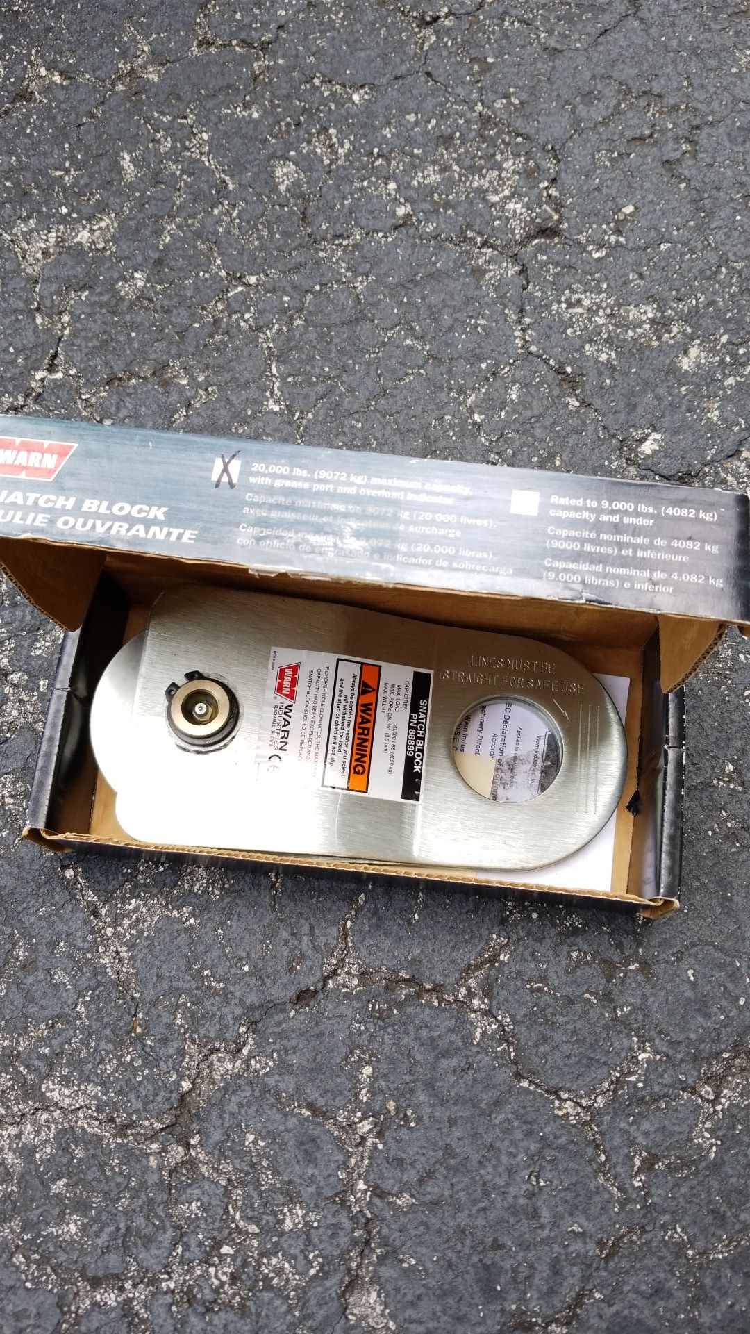 WARN Winch Snatch Block