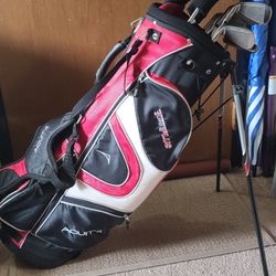 Acuity Turbo Plus Right-handed Golf Club Set With Free-standing Golf Bag