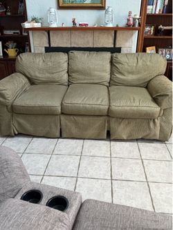 Tan couch