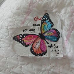 Motivational Butterfly Heart. 