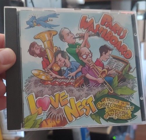 PARIS WASHBOARD - Love Nest: A Tribute To The Connecticut Traditional Jazz Festival - 1996 Vintage CD Compact Disc