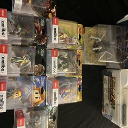 Nintendo Amiibo Lot - Sealed/Some Cosmetic Flaws