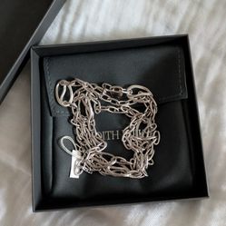 Judith Ripka Silver Chain Necklace