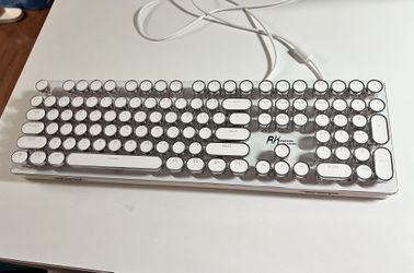 ROYAL KLUDGE S108 Typewriter Mechanical Keyboard