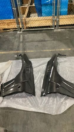 Blemished 2009-2020 Nissan 370Z Z34 Carbon Creations RS-1 Front Fenders - 2 Piece