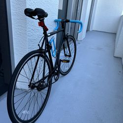 Black / Blue Road Bike