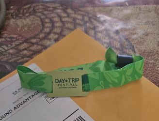 Day Trip Festival wristband  GA SOCAL LONG BEACH