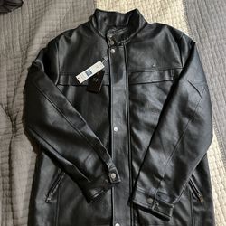 Superlative Fashion Black Leather Jacket 