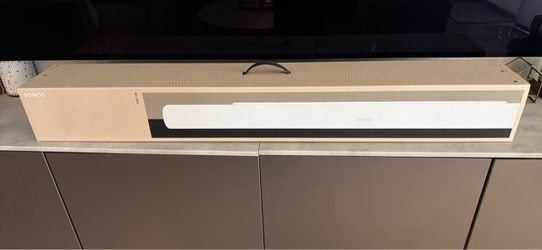 Sonos Arc Ultra (Factory new) comes with warranty