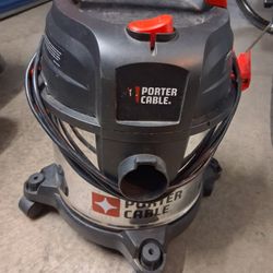 PORTER CABLE  WET/DRY  SHOP VAC  $50