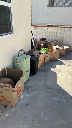 Free boxes and lots of free stuff
