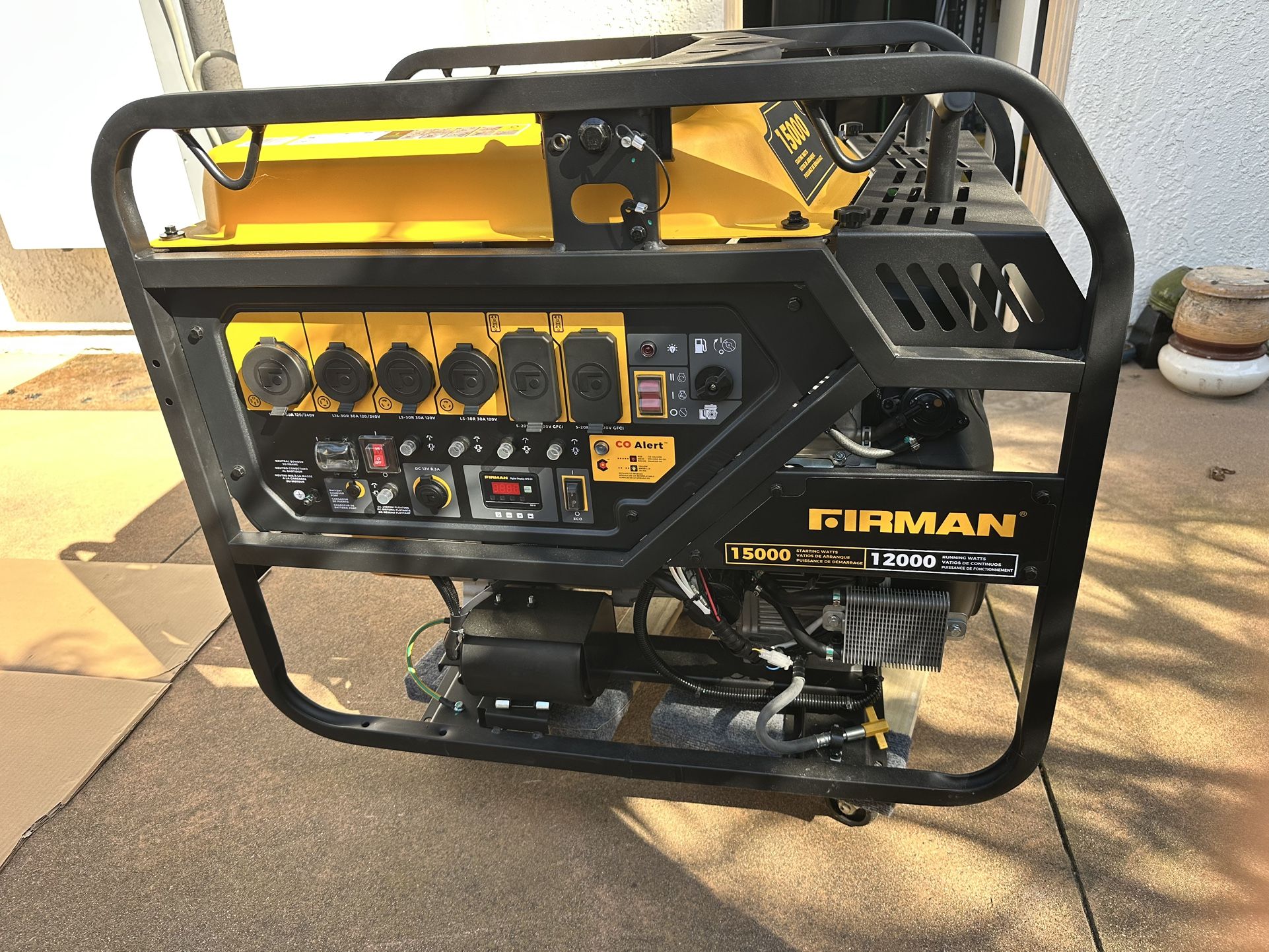 Firman P12002 - Performance Series 12,000 Watt Electric Start Portable Generator