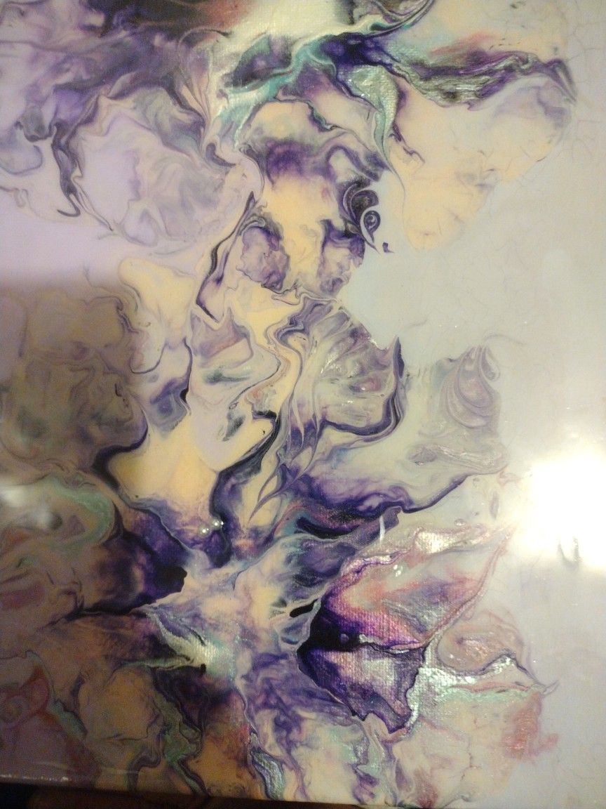 Acrylic Paint Pour