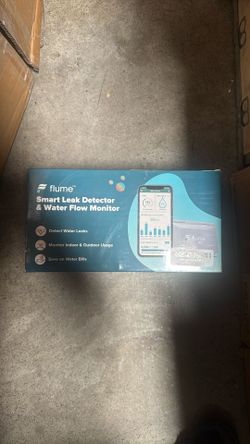 Flume 2 Smart Home Water Monitor & Leak Detector – WiFi Connected, Real-Time Usage Tracking & Alerts