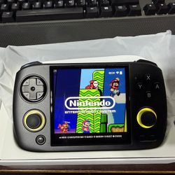 Anbernic RGCUBEXX Retro Handheld game console with games!