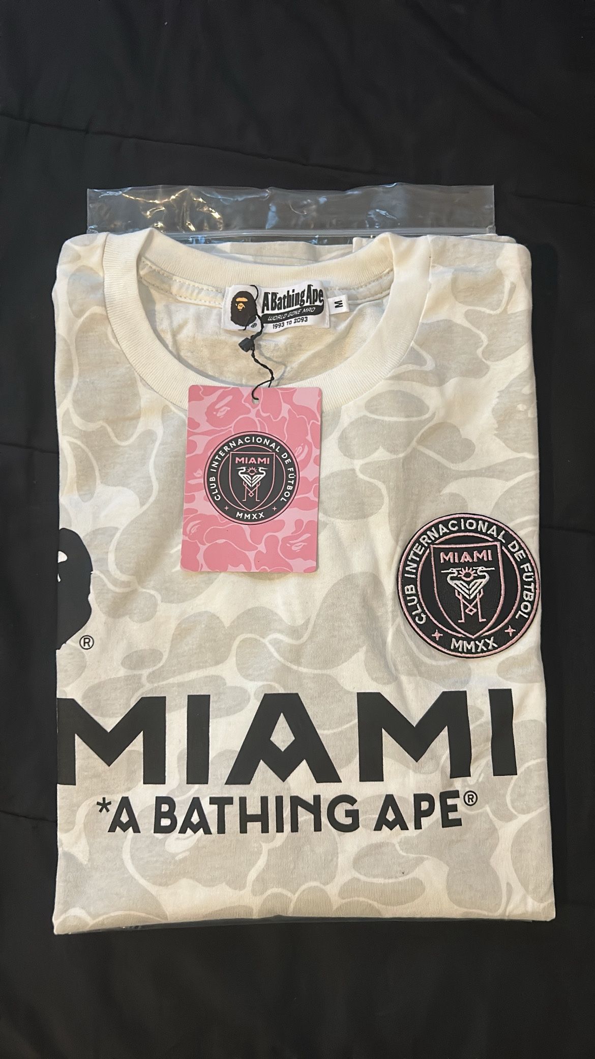 Bape Shirt $60 Size Medium White