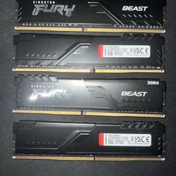 Kingston Fury Beast DDR4 8gb RAM