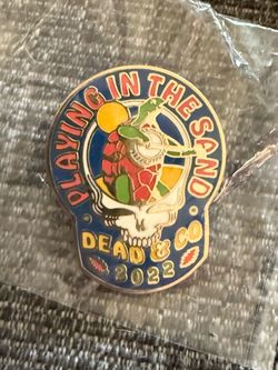 Dead & Co 2022 Playing in the Sand Enamel Pin