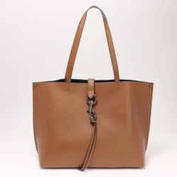 Rebecca Minkoff Megan Leather Tote/Rocher/nwt