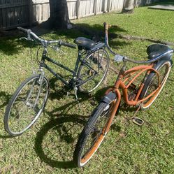 2 Bikes Huffy & Trek