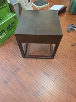 Small wood end tables there are 3 available